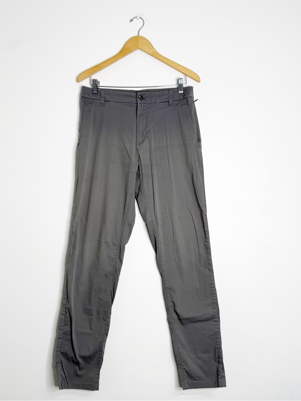 Birddogs Men’s Dark Gray Stretch Chino Pants 32 Unlined